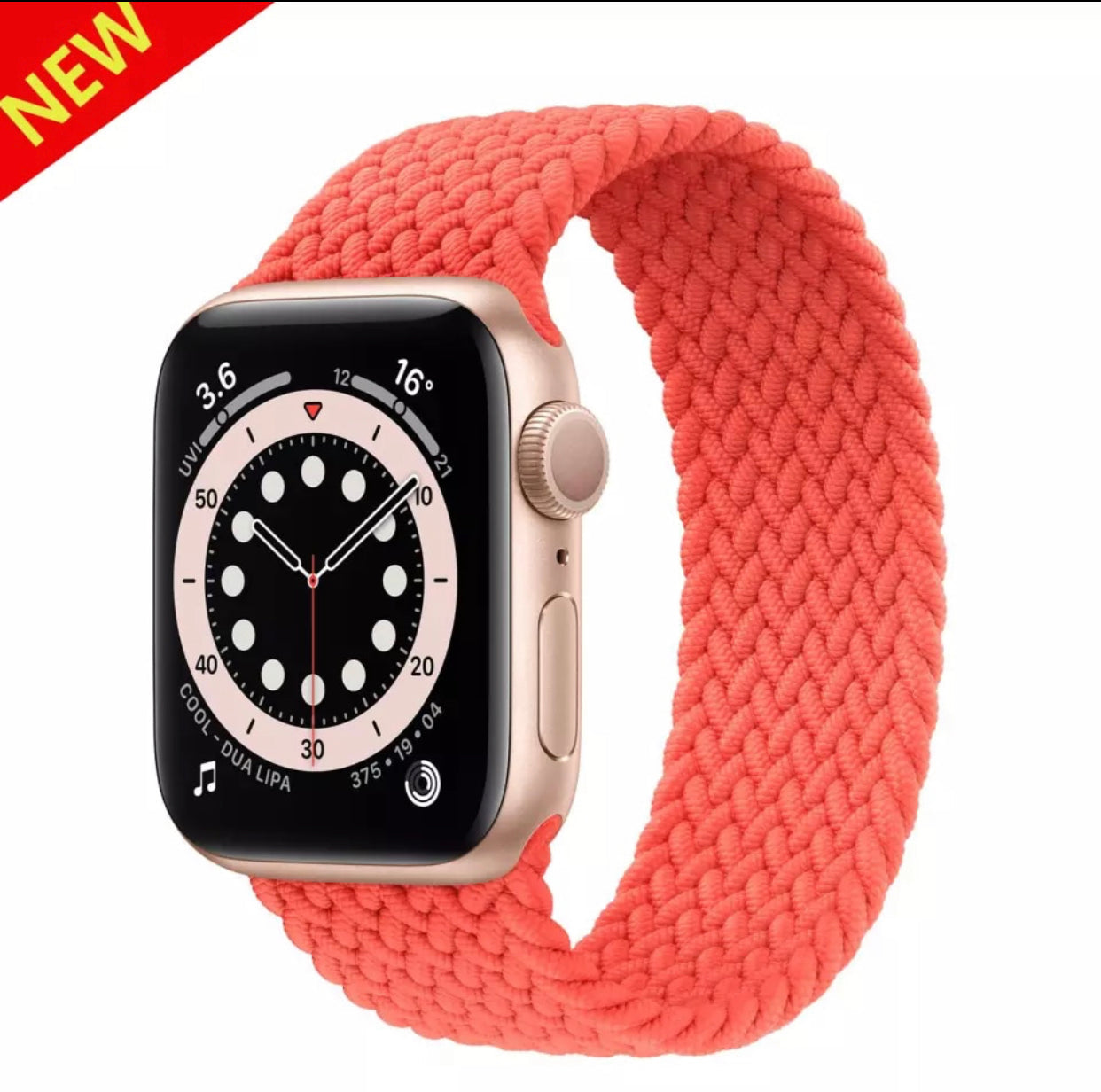 Premium Designers Speciality Nylon Braided Apple Watch Bands- for New Apple Watch Series 7 45mm - Super Savings Technologies Co.,LTD Premium Designers Speciality Nylon Braided Apple Watch Bands- for New Apple Watch Series 7 45mm - Super Savings Technologies Co.,LTD